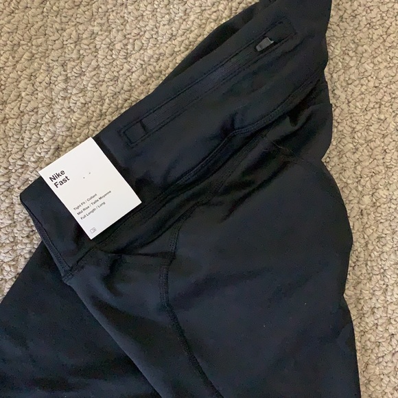 Nike Fast DRI-Fit Full Length Leggings - Picture 4 of 4